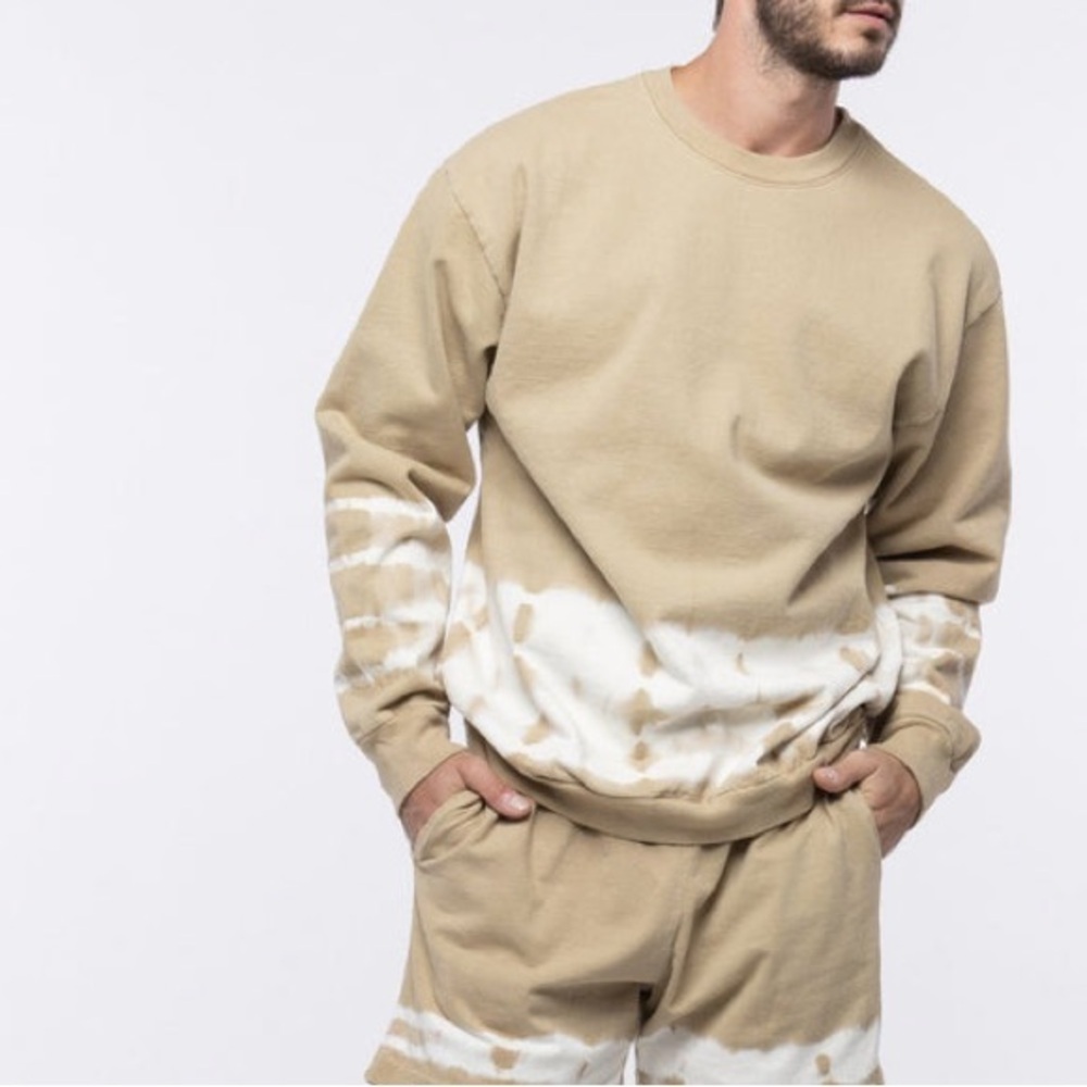 Talentless  MENS CREWNECK Sweatshirt BORDER WASH
